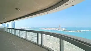 Al ain tower 3+m (standard layout) full sea view with external storage,2 parking & amenities 168k