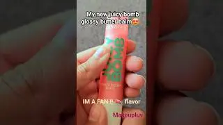 Essence Juicy Bomb lip balm vegan & affordable with a hint of pinkish color #trends #beauty #lipcare