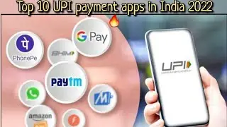 Top 5 UPI payment Apps in India | best upi payment app in India #onlinepayment