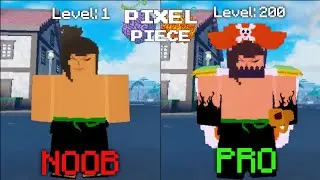 Starting Over As A Noob And Becoming Pro In Pixel Piece Roblox