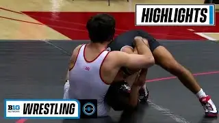 174 LBS: Philip Spadafora (Maryland) vs. #4 Kaleb Romero (Ohio State) | 2021 Big Ten Wrestling