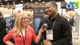 Wireless Charging From a Tablet with Mark Watson - CES 2013
