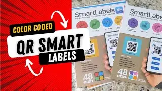 Get organized with color coded QR smart labels. How do they work?