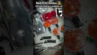 Rx100 tank Master Red body kit 6377578334 😍  All India Cash on Deliver #yamaha #yamaharseries