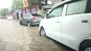 Rain in City Area Punjab Pakistan  | Understanding Pakistan's Water and Sewage Issues | Roze Videos