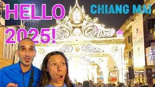 New Year's Eve in Chiang Mai (what a vibe!)