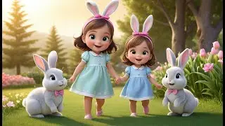 Bunny Family New Year Morning | Nursery Rhyme Song for Kids | Baby Learning Songs