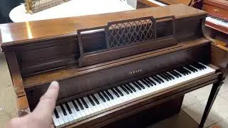 Yamaha 1960’s upright piano Assessment SOLD