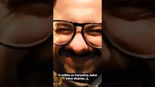 carryminati react on 10 million subscribers of Carryislive 🥳😎 #carryminati #carryislive #10million