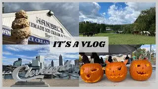 US Vlog 3｜fall season: camping/ horse back riding/ bowling🍂🍁