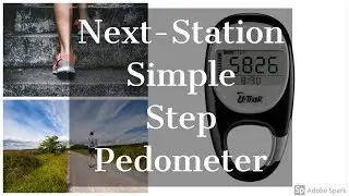 Next-Station Simple Step Pedometer