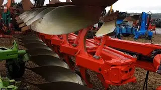 GREGOIRE BESSON HRWB9 MOUNTED 7 FURROW PLOUGH ONLAND / IN FURROW, 2017