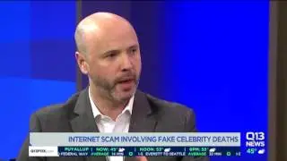Internet scam involving fake celebrity deaths