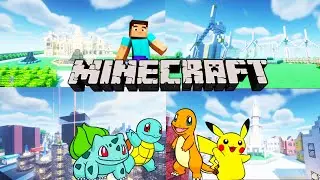 POKEMON MAP MOD in MINECRAFT Pe DOWNLOAD | City Map for Minecraft Pocket Edition | MCPE | Hindi