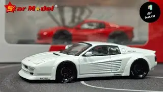 LB Works Ferrari 512TR White by Star Model 1/64 | UNBOXING and REVIEW