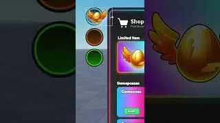 Shop UI for Roblox