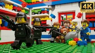 LEGO City SWAT Raid: Crooks Hiding in Toy Store! 🔫🧸