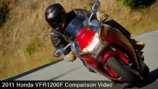 MotoUSA Road Sport Comparo:  2011 Honda VFR1200F