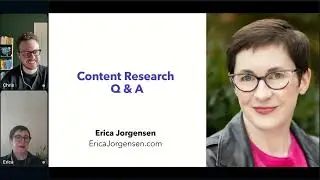 Content Testing with Erica Jorgensen