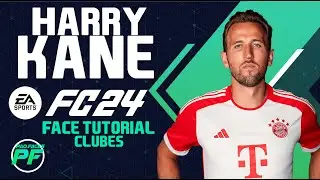 EA FC 24 HARRY KANE FACE  Pro Clubs CLUBES PRO Face Creation - CAREER MODE - LOOKALIKE BAYER MUNICH