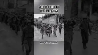 German Surrender, Cherbourg 1944#GermanSurrender #Cherbourg1944 #Dday #WW2 #Wehrmacht #AlliedForces