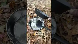A Hand Polished Cast Iron Skillet #polish #diy #castiron #kitchenware #cookware #castironcookware #v