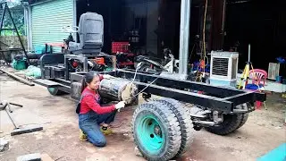 I spent 24 hours crafting a pull-out gear shifter from the main gear shifter body. Part 14