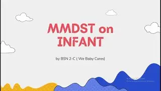MMDST by BSN 2-C We Baby Cares