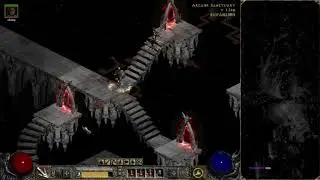 Diablo II Live: Ep.23 Part 2 The Arcane Danctuary - Blind Let's Play