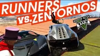 Primeiro vídeo do canal!!!  ( Runners vs Zentorno )