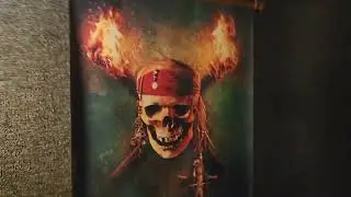 updated pirate fan DIY home theater tour