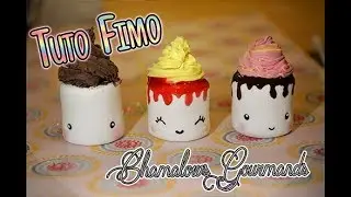 Tuto Fimo - Chamalow Gourmands, polymer clay