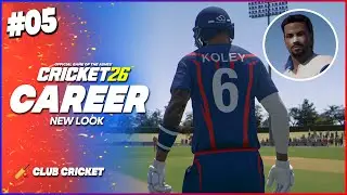 Nalla Wicket Keeper + A  Brand New Look 😎 - Cricket 26 Career Mode - Part 5