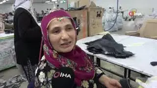 Almus Çevreli beldesinde açılan ayakkabı atölyesinde ev hanımları iş imkanına kavuştu