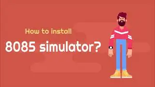 How to install 8085 simulator for microprocessor