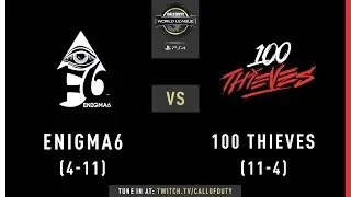 Enigma6 vs 100 Thieves | CWL Pro League 2019 | Division B | Week 10 | Day 2