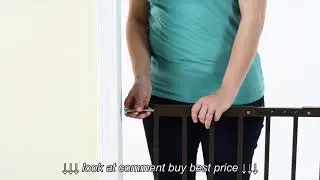 How to Install the Summer Infant Metal Expansion 6 Foot Wide Extra Tall Walk Thru Gate