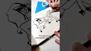 День 18 Inktober (2023) - Седло #искусство #inktober