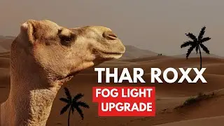 Fog lights upgrade for Thar Roxx #mahindrathar #tharrox #ranasspace