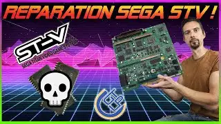 [GTU] R&Eacute;PARATION SEGA STV !!! Remplacement m&eacute;moire  🕹️