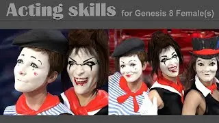 Acting Skills for Genesis 8 Female(s)