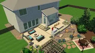 Richfield Loop 3D Landscaping Model | Goundscapes landscaping