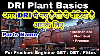 DRI Plant Basic | DRI kiln Parts Name | Sponge iron Division Equipments name
