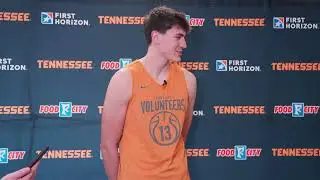 Tennessee basketball forward J.P. Estrella previews Kentucky
