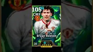 Blitz Bryan Robson  Max Training 💥#Bryan Robson blitz curler efootball 2026 training guide#pes