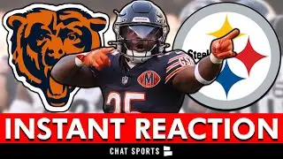 🚨INSTANT REACTION: Chicago Bears OUTLAST Steelers Ft. Caleb Williams, Montez Sweat & Nahshon Wright