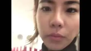 160412 #crishorwang live เดินช็อปปิ้ง