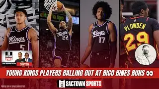Law Murray saw young Kings players (Carter, Clifford, Jones) balling out at Rico Hines runs 👀