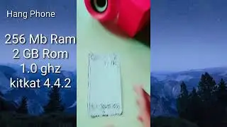 256 MB Ram paper Smartphone Android