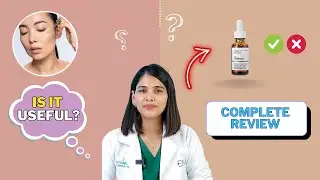 THE ORDINARY MULTI-PEPTIDE EYE SERUM REVIEW || Dr. Priyanka Reddy ||DNA Skin Clinic ||